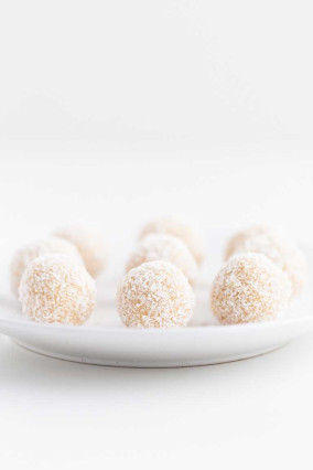 Bolitas de coco (3 ingredientes)
