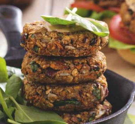 Tortitas de lentejas y avena