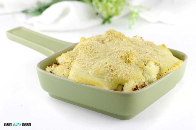 Coliflor al horno