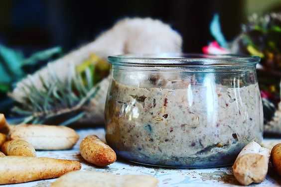 Paté de lentejas y berenjenas