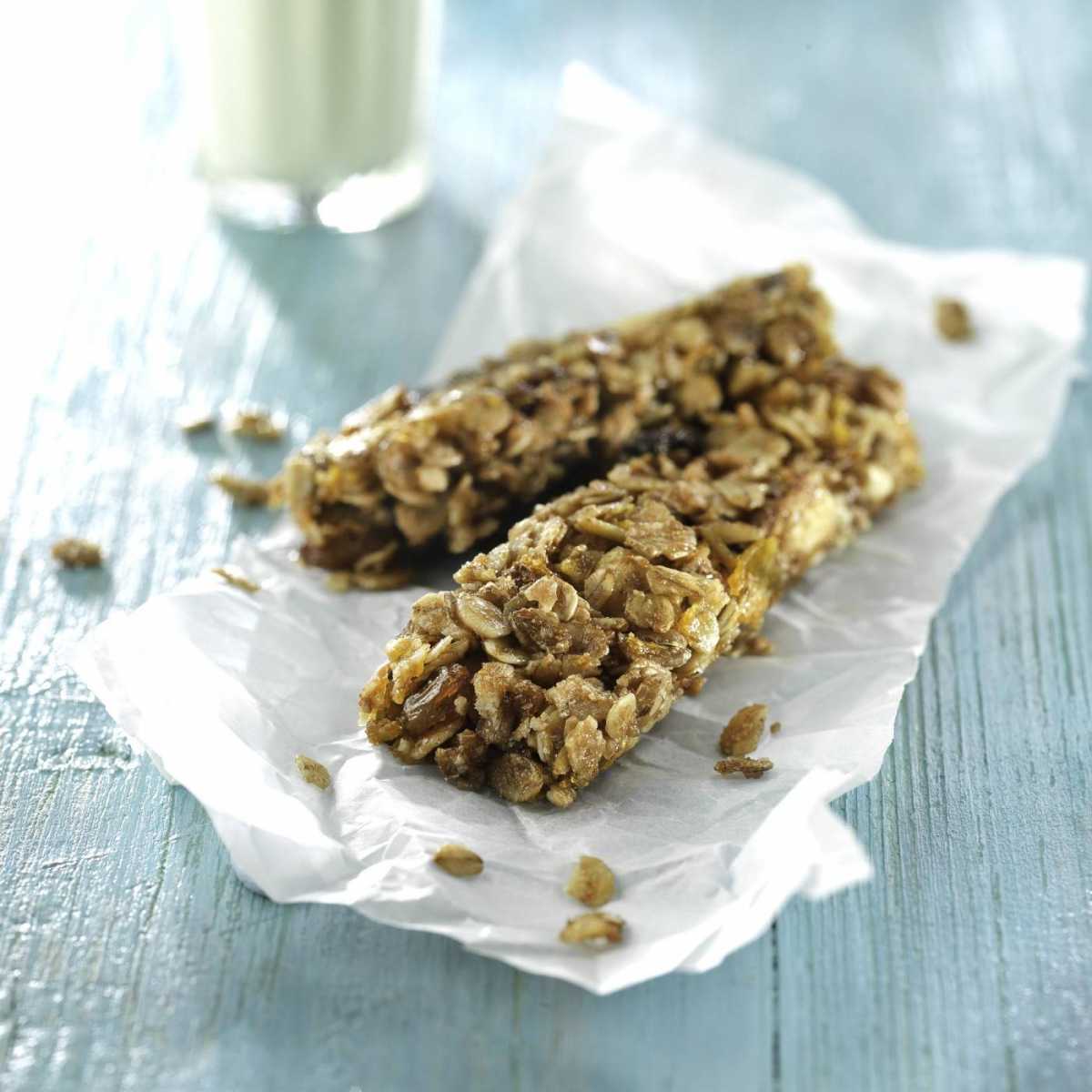 Barritas crujientes de muesli