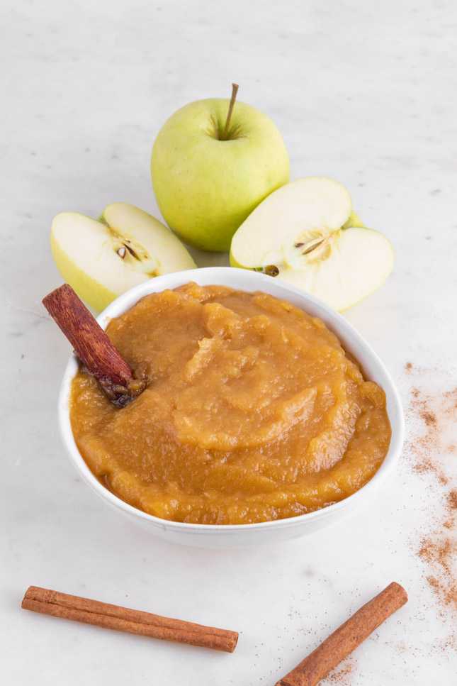 Compota de manzana