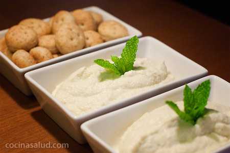 Pate de tofu y alcachofa
