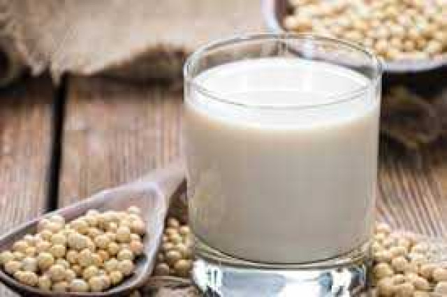 Licuado de frutas con soya