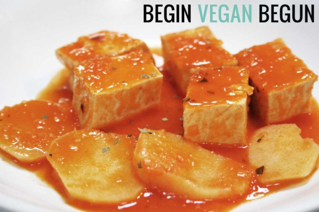 Tofu guisado