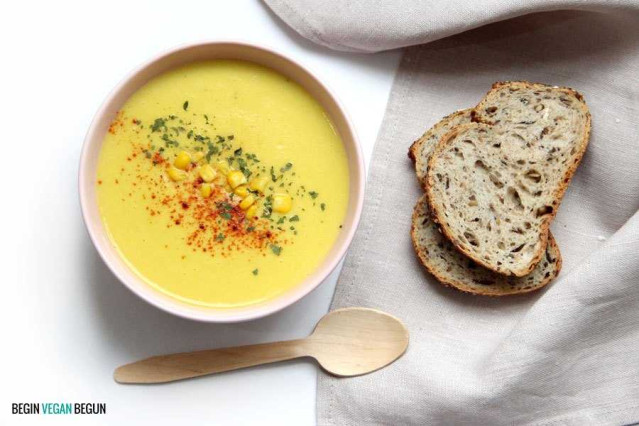 Crema de maíz