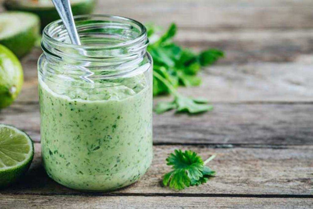 Salsa cremosa de palta