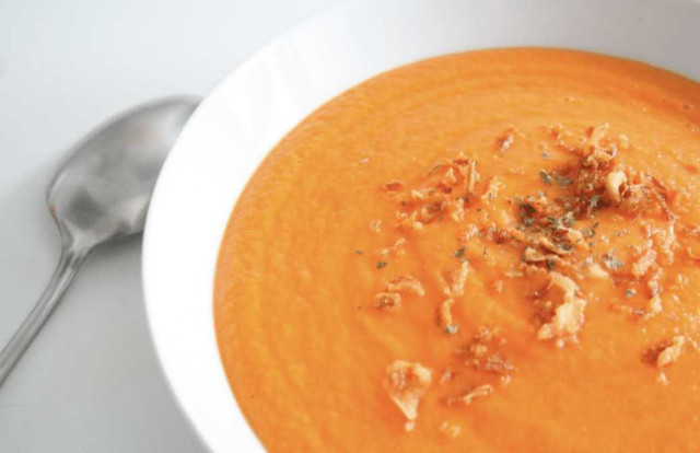 Crema de zanahoria