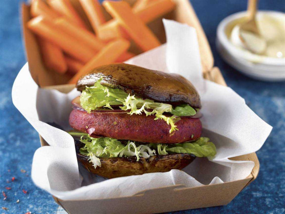Red burger